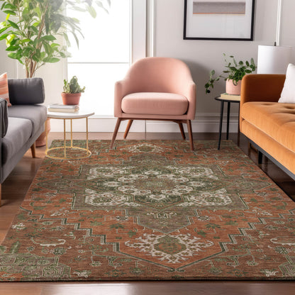 Dalyn Rugs Tabrook  Rust  Traditional
