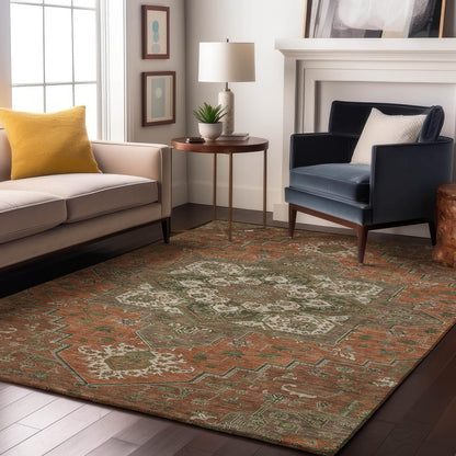 Dalyn Rugs Tabrook  Rust  Traditional