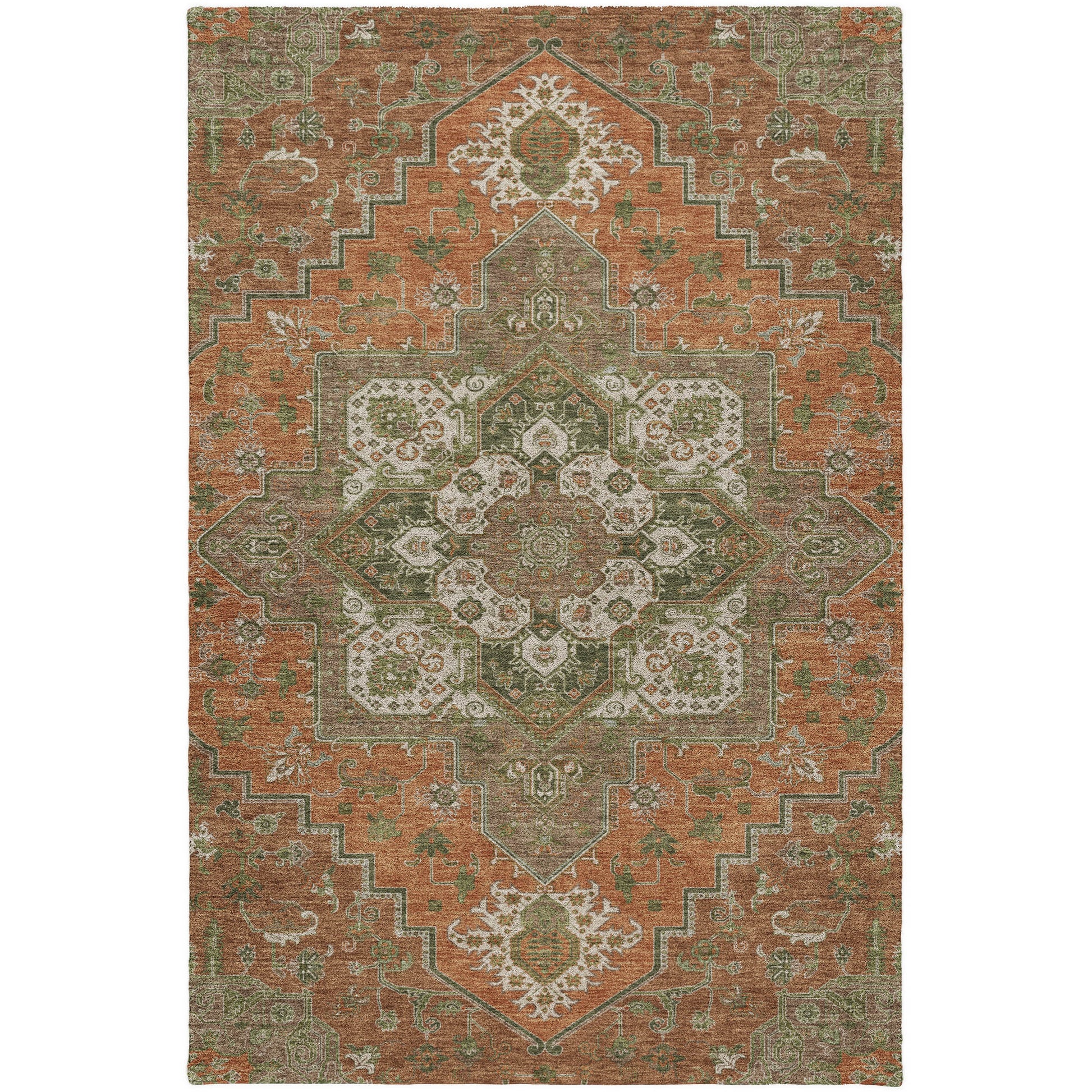 Dalyn Rugs Tabrook  Rust  Traditional