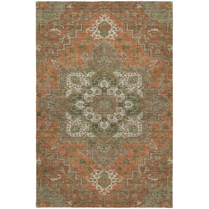 Dalyn Rugs Tabrook  Rust  Traditional
