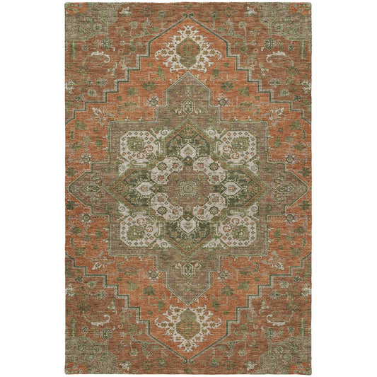 Dalyn Rugs Tabrook  Rust  Traditional