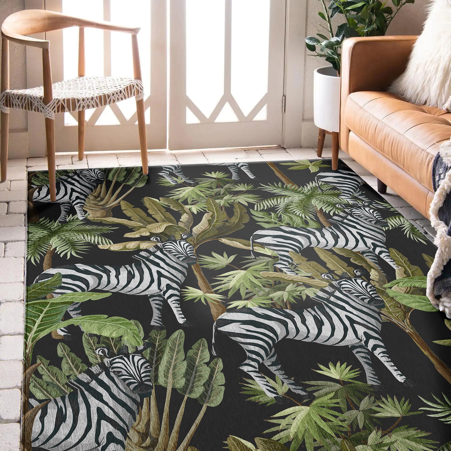 Dalyn Rugs Tropics  Black  Tropical