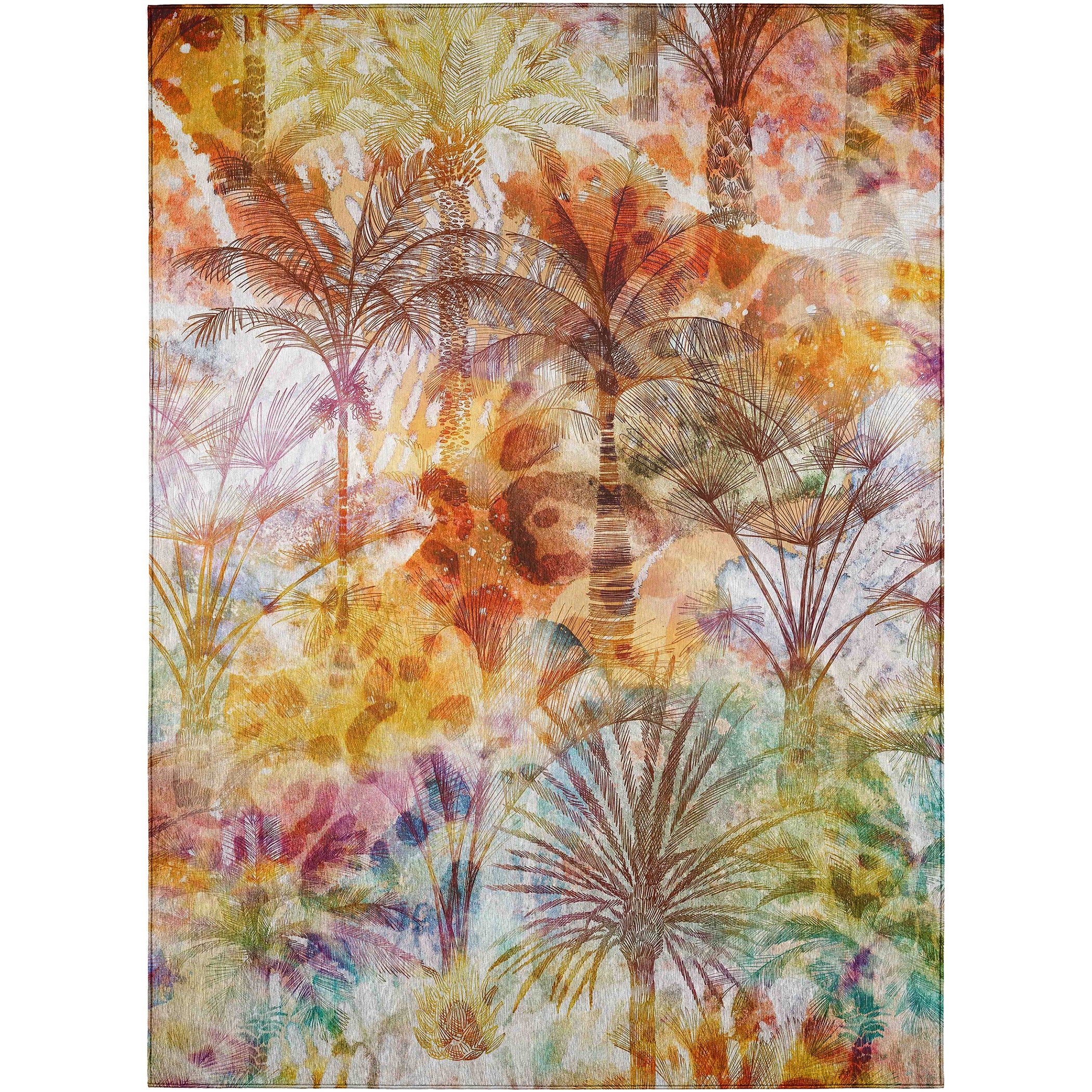 Dalyn Rugs Tropics TC15 Salmon Tropical Machine Made Rug – Atlanta ...