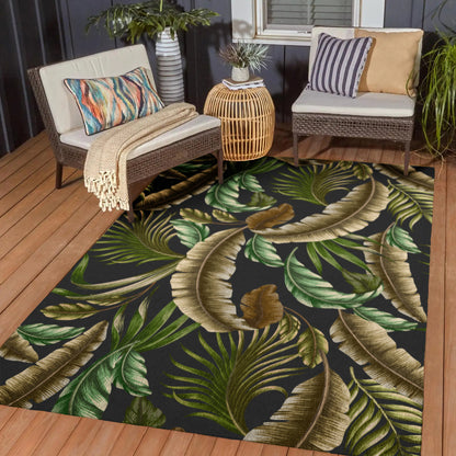 Dalyn Rugs Tropics  Black  Tropical