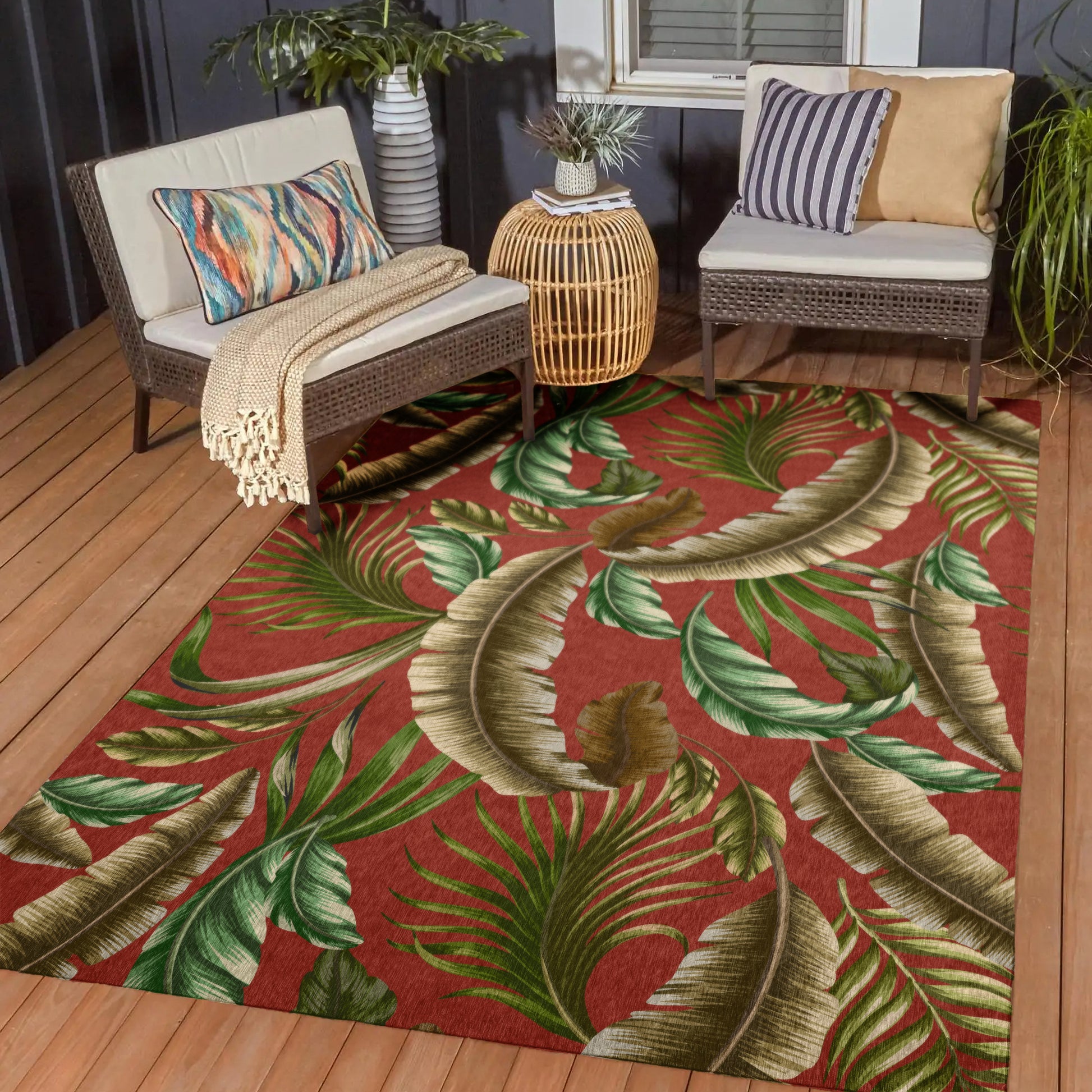 Dalyn Rugs Tropics  Paprika  Tropical
