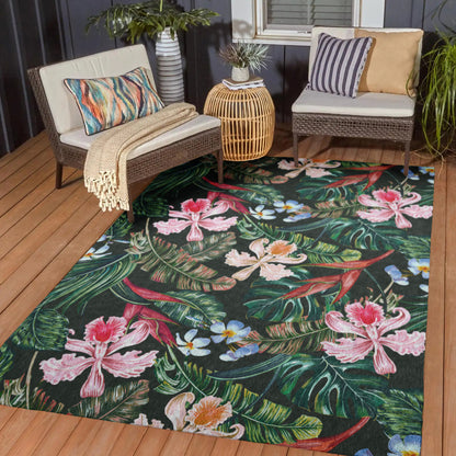 Dalyn Rugs Tropics  Black  Tropical