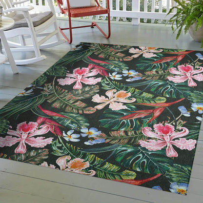 Dalyn Rugs Tropics  Black  Tropical