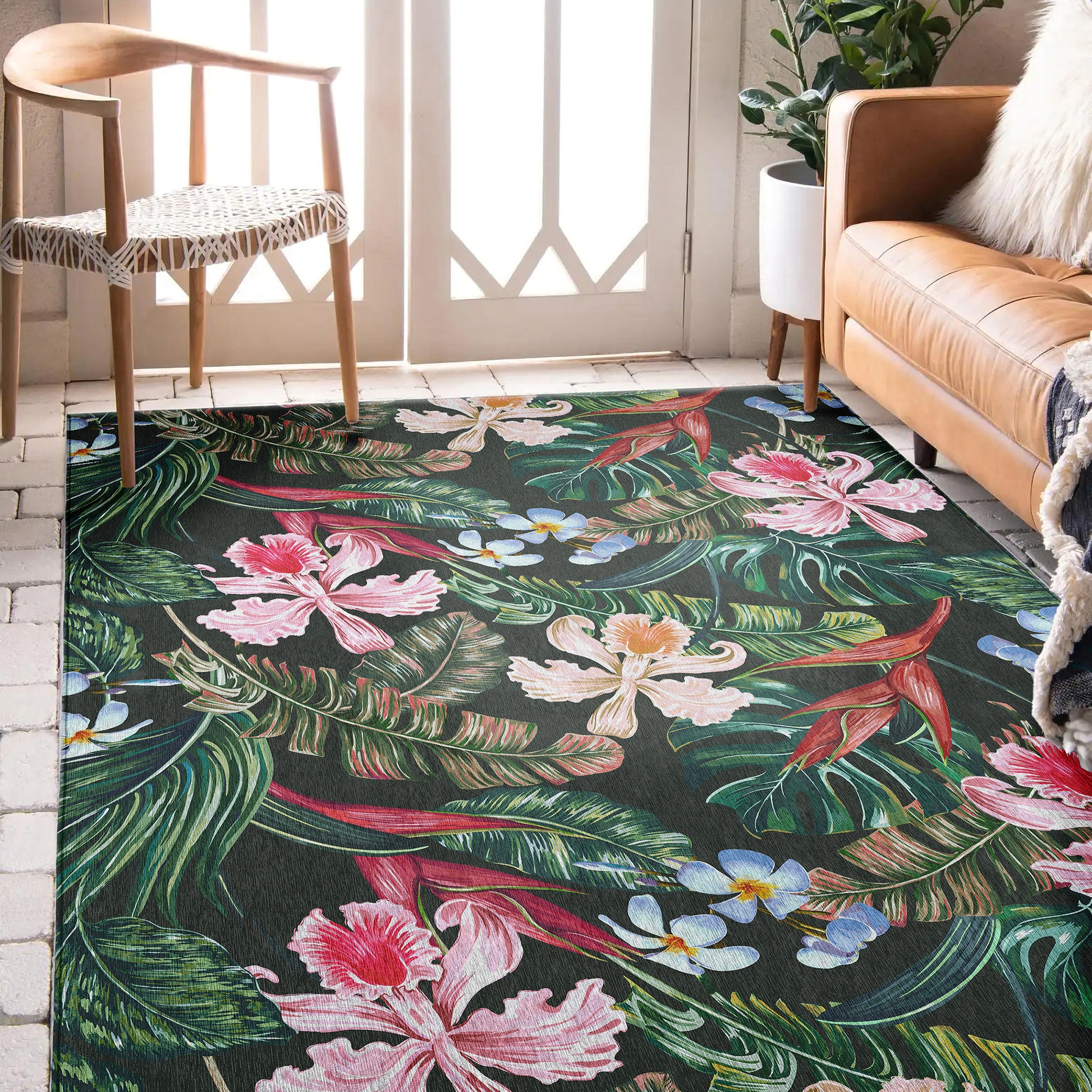 Dalyn Rugs Tropics  Black  Tropical