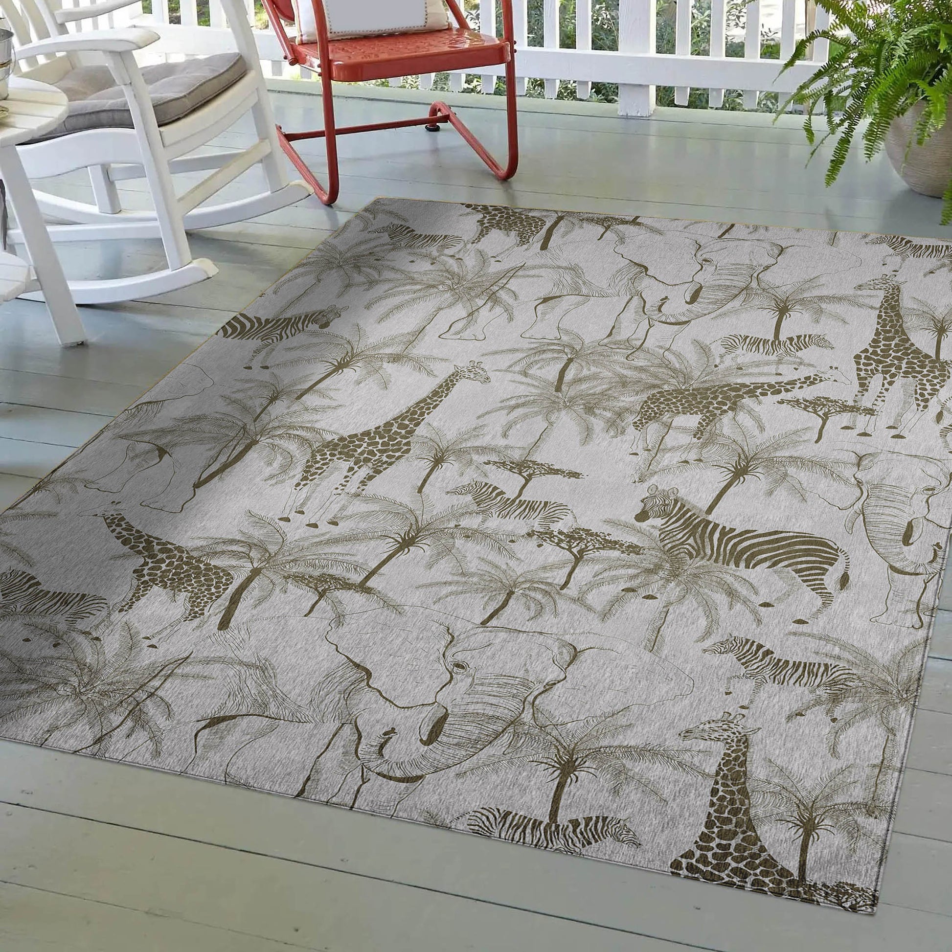 Dalyn Rugs Tropics  Gray  Tropical