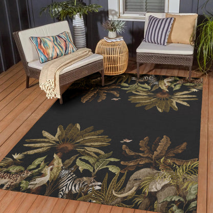 Dalyn Rugs Tropics  Black  Tropical