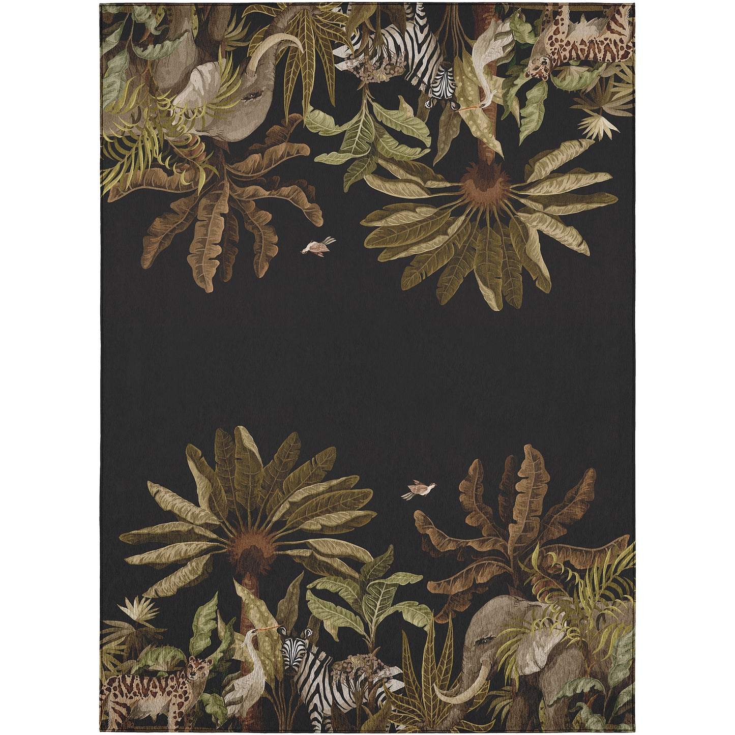 Dalyn Rugs Tropics  Black  Tropical