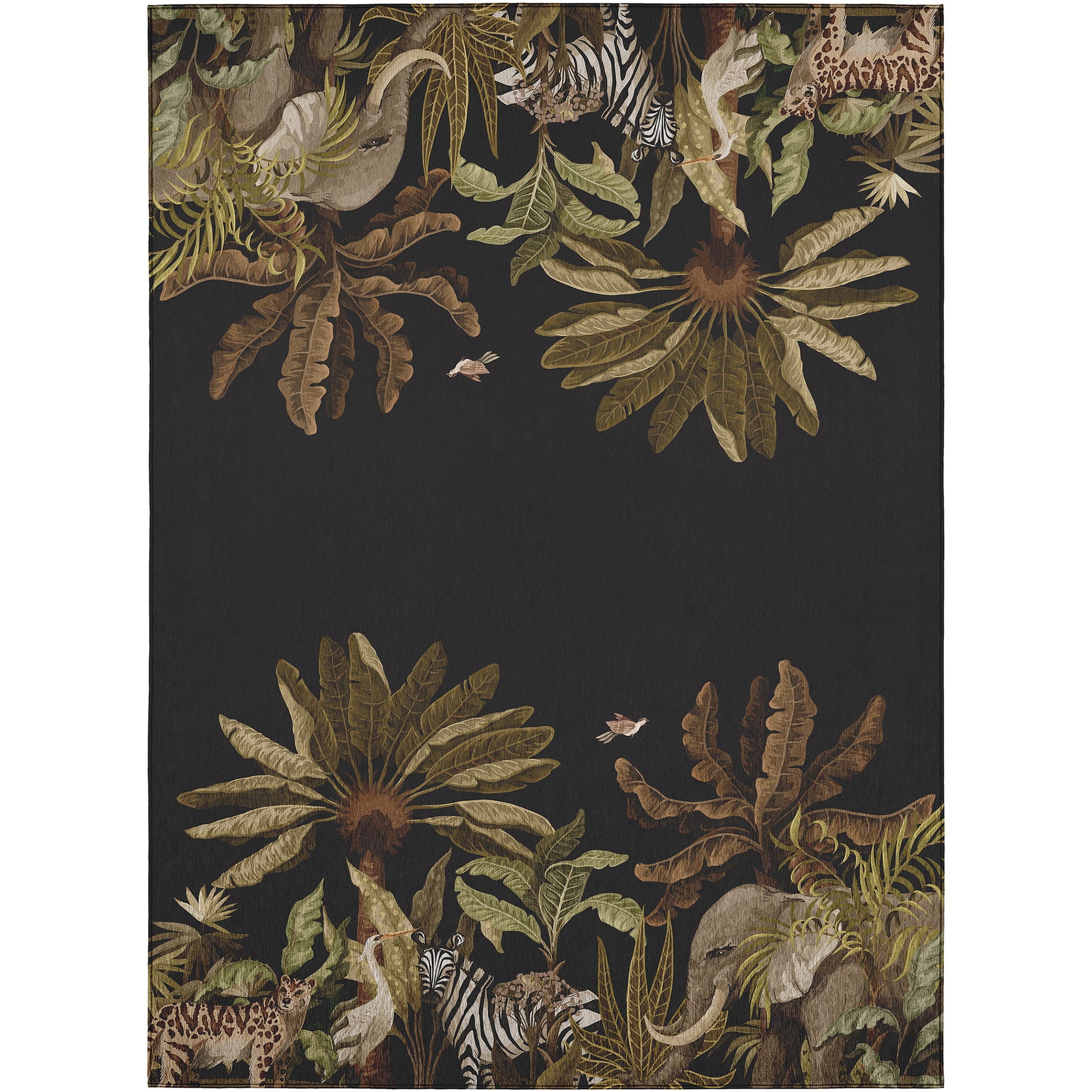 Dalyn Rugs Tropics  Black  Tropical