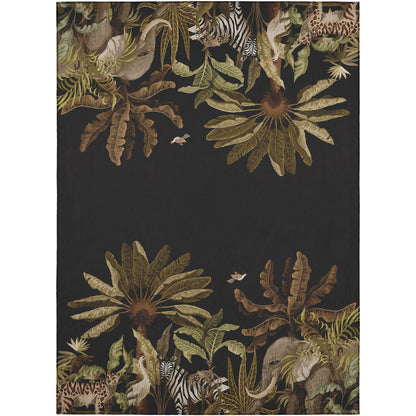 Dalyn Rugs Tropics  Black  Tropical
