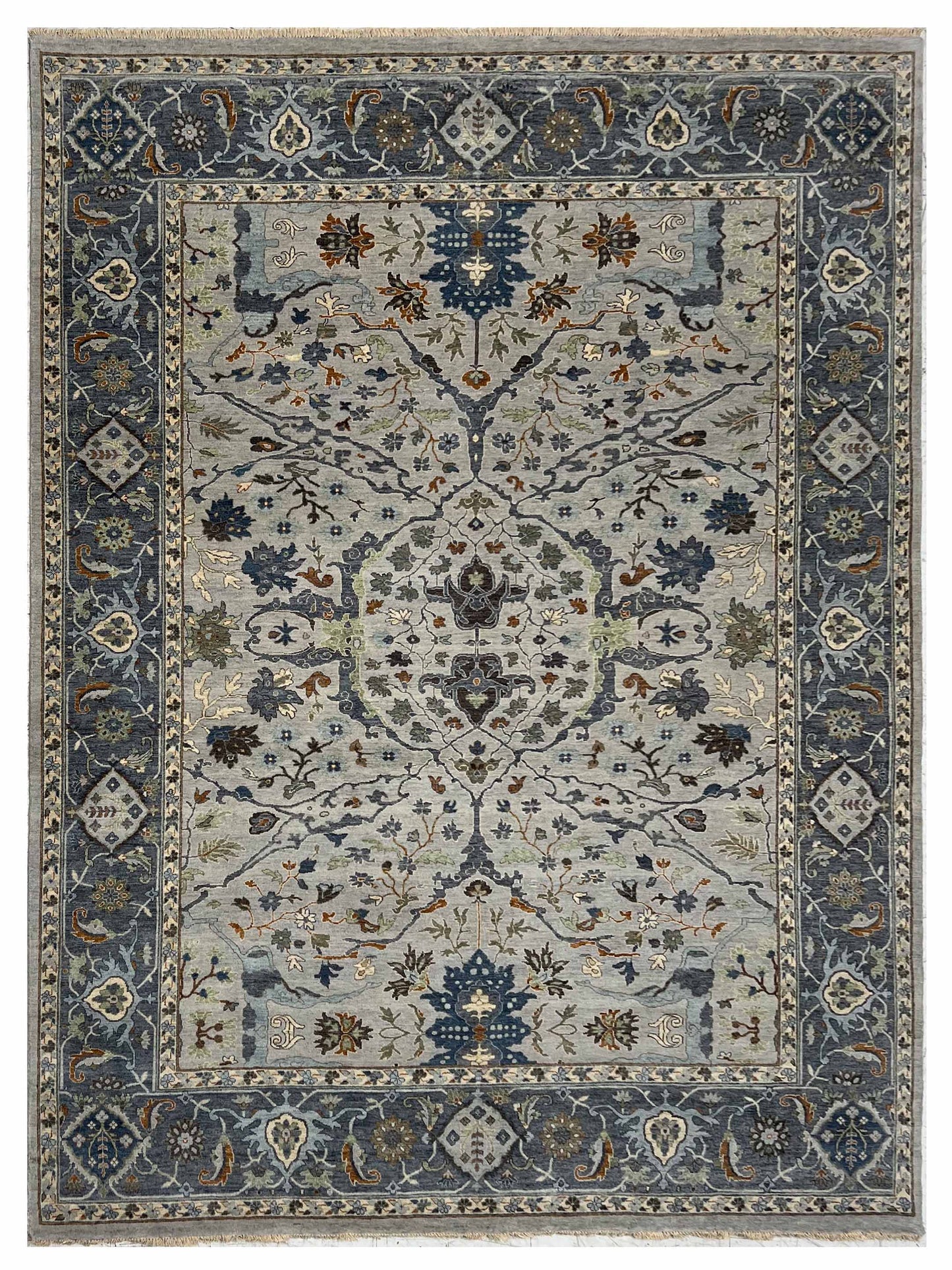Artisan Anna Lt.Grey Traditional Knotted Rugs
