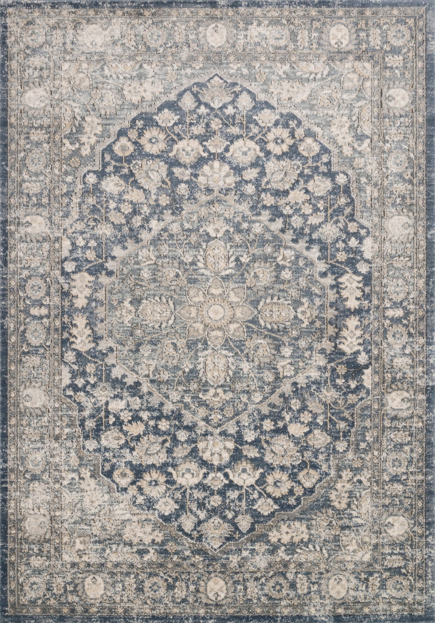 Loloi Teagan  Denim Mist Traditional