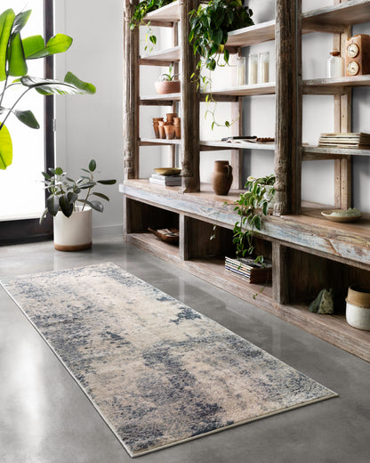 Loloi Teagan  Natural Denim Traditional