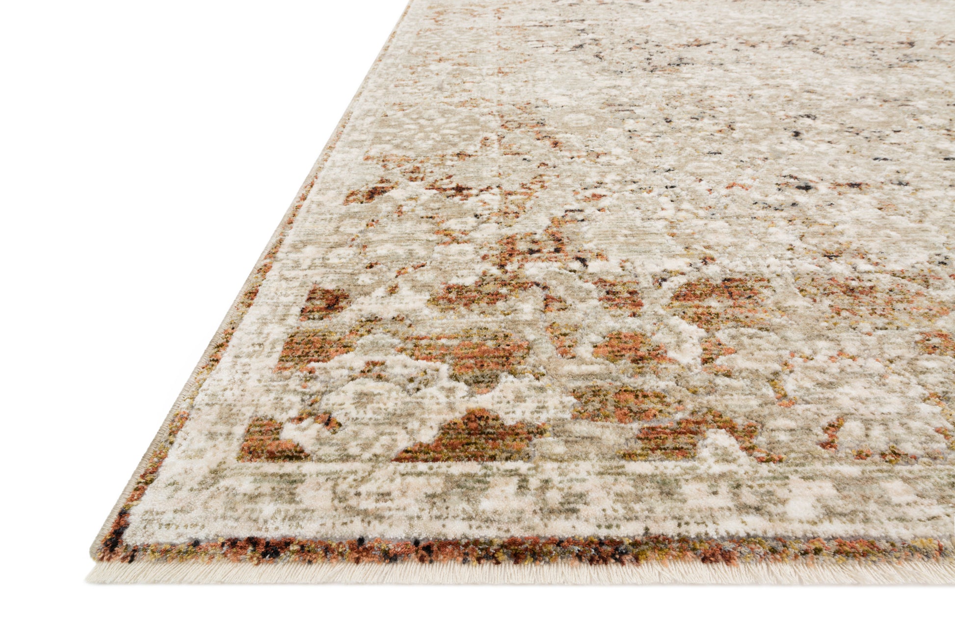 Loloi Theia  Natural Rust Traditional