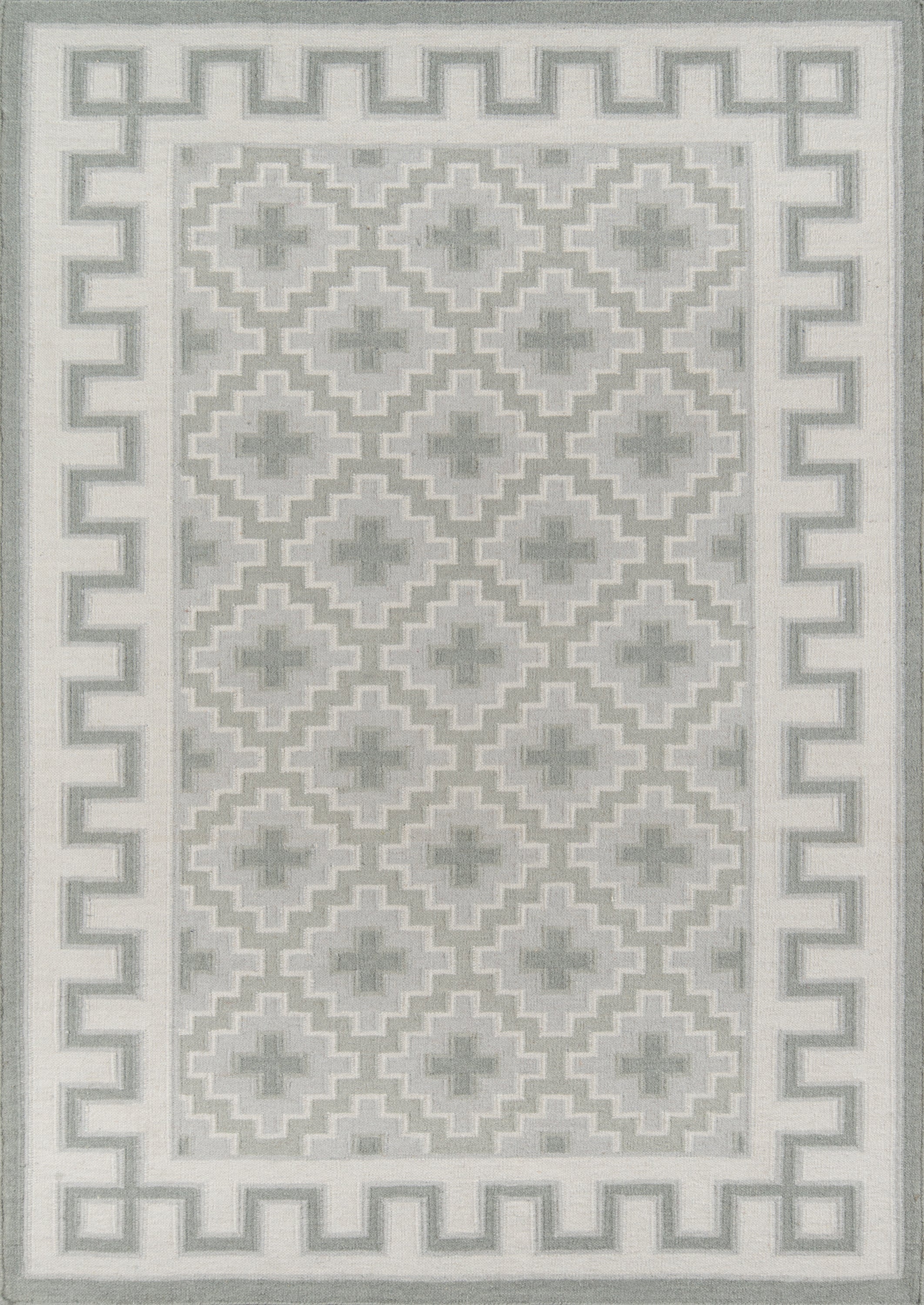 Erin Gates Thompson THO-4 Grey Contemporary Hand Woven Rug – Atlanta ...