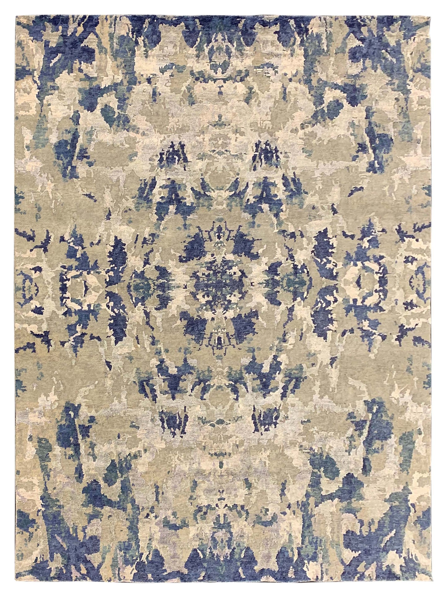 Artisan Toni Silver Eggplant Contemporary Knotted Rugs