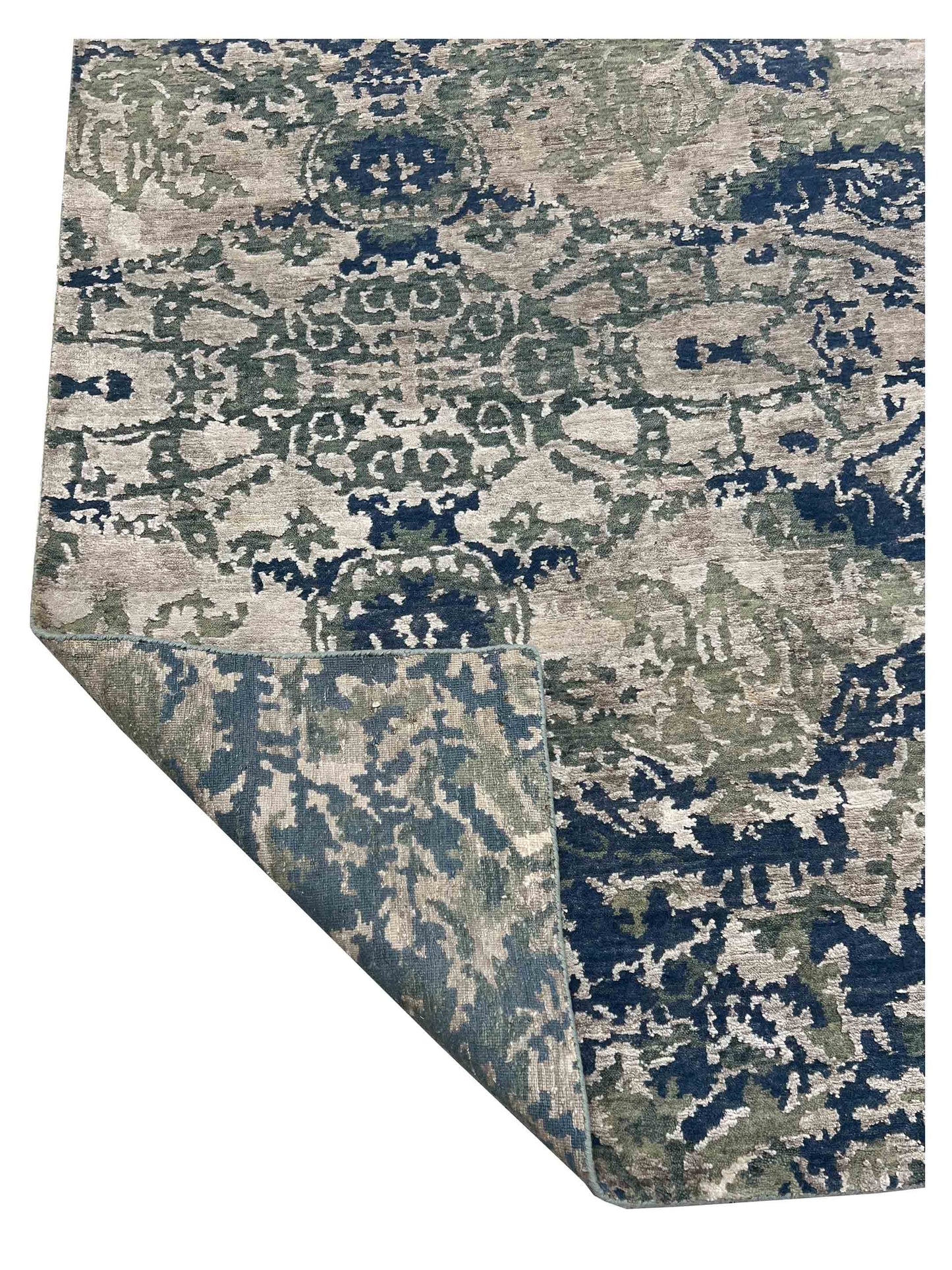 Artisan Toni Lt.Blue Silver Contemporary Knotted Rugs