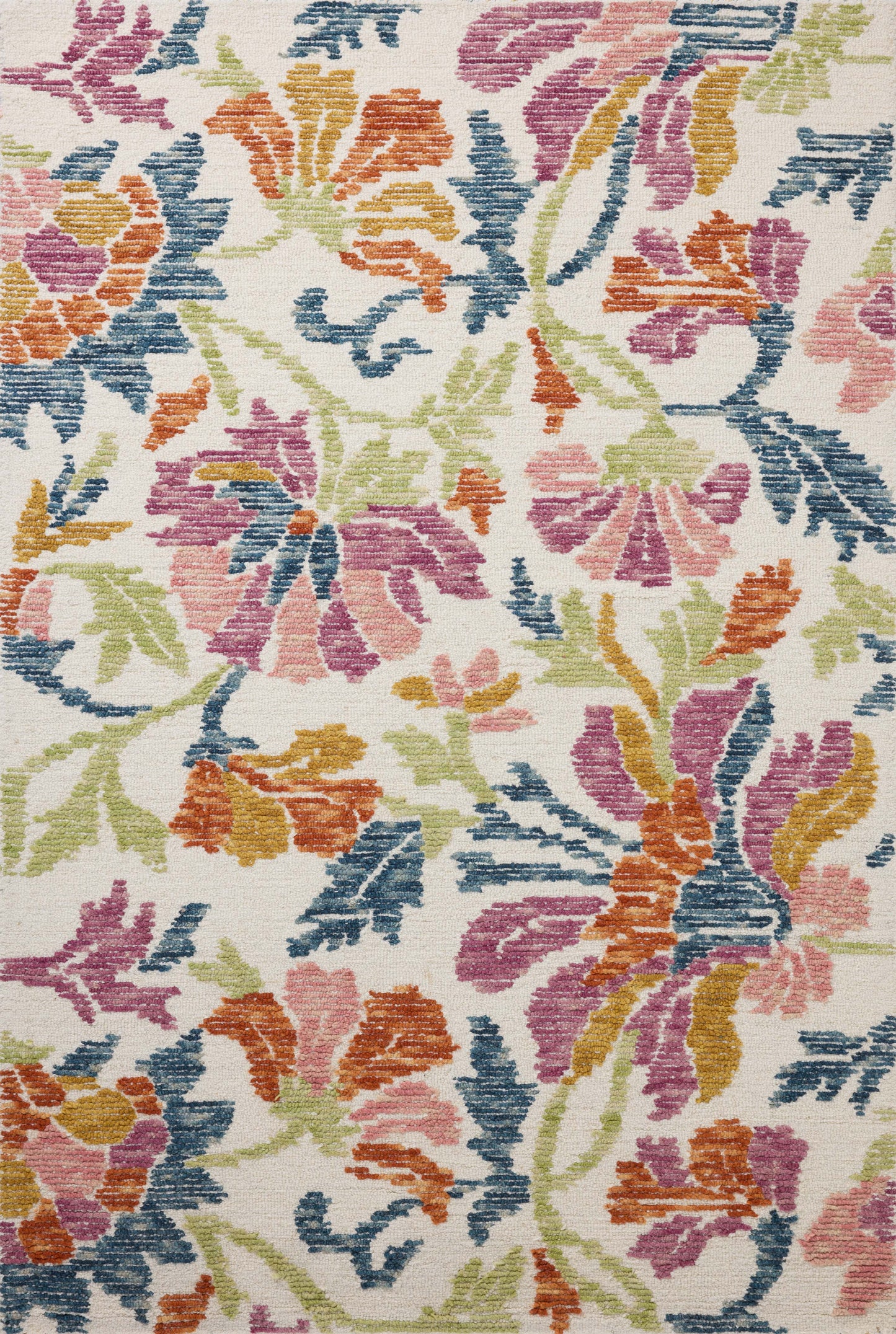 Loloi Tilly  Ivory Multi Traditional