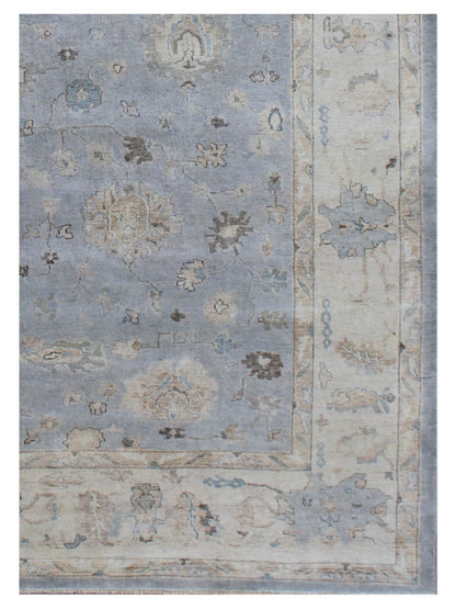 Artisan Julie Dk.Grey Beige Traditional Knotted Rug - Rugs - Artisan - Atlanta Designer Rugs