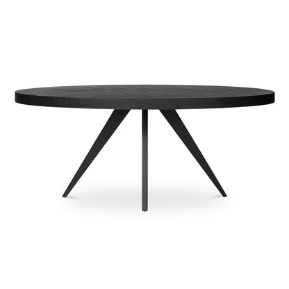 Moes Home Dining Tables Parq Black Rustic Furniture