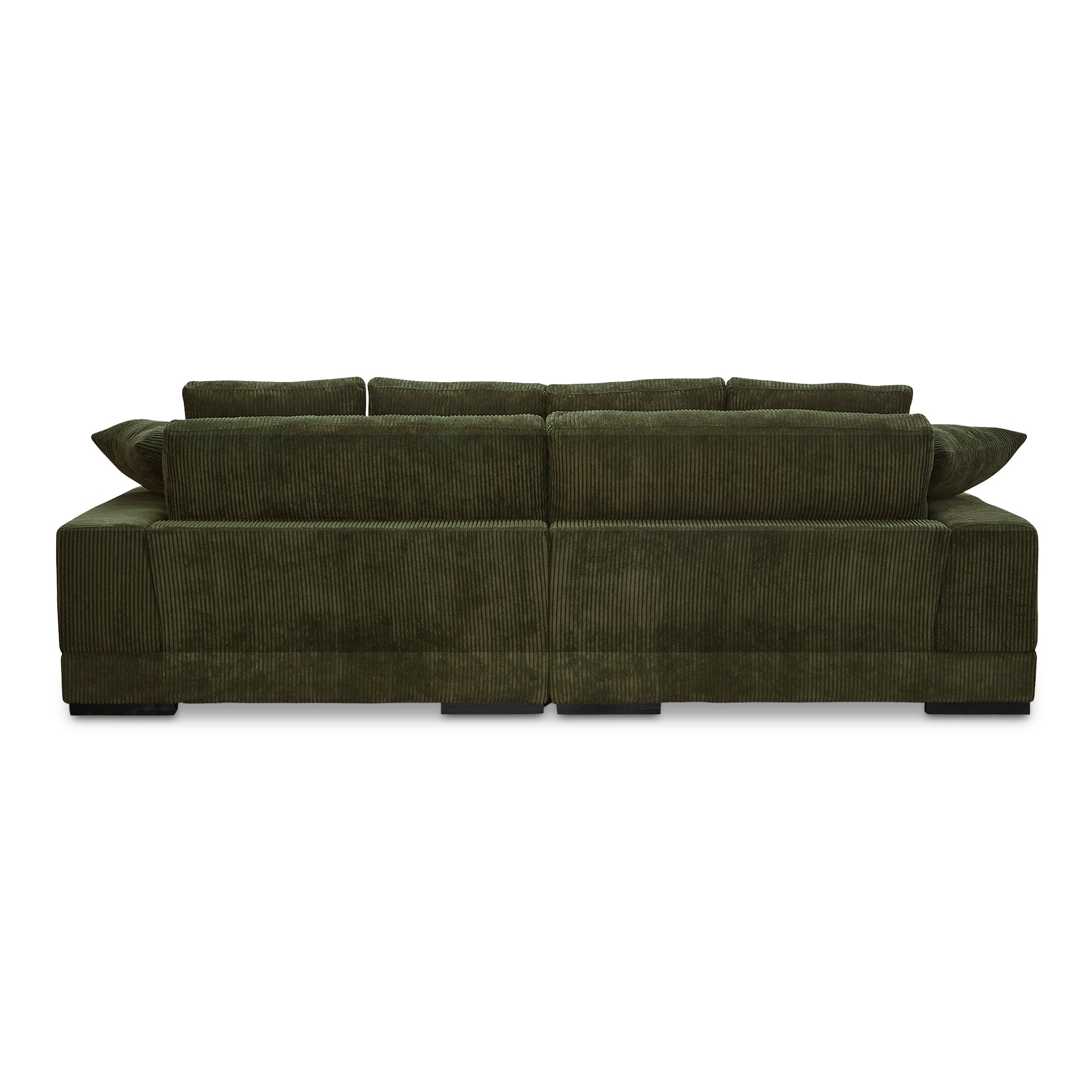 Moes Home Sectionals PLUNGE Green Contemporary Furniture