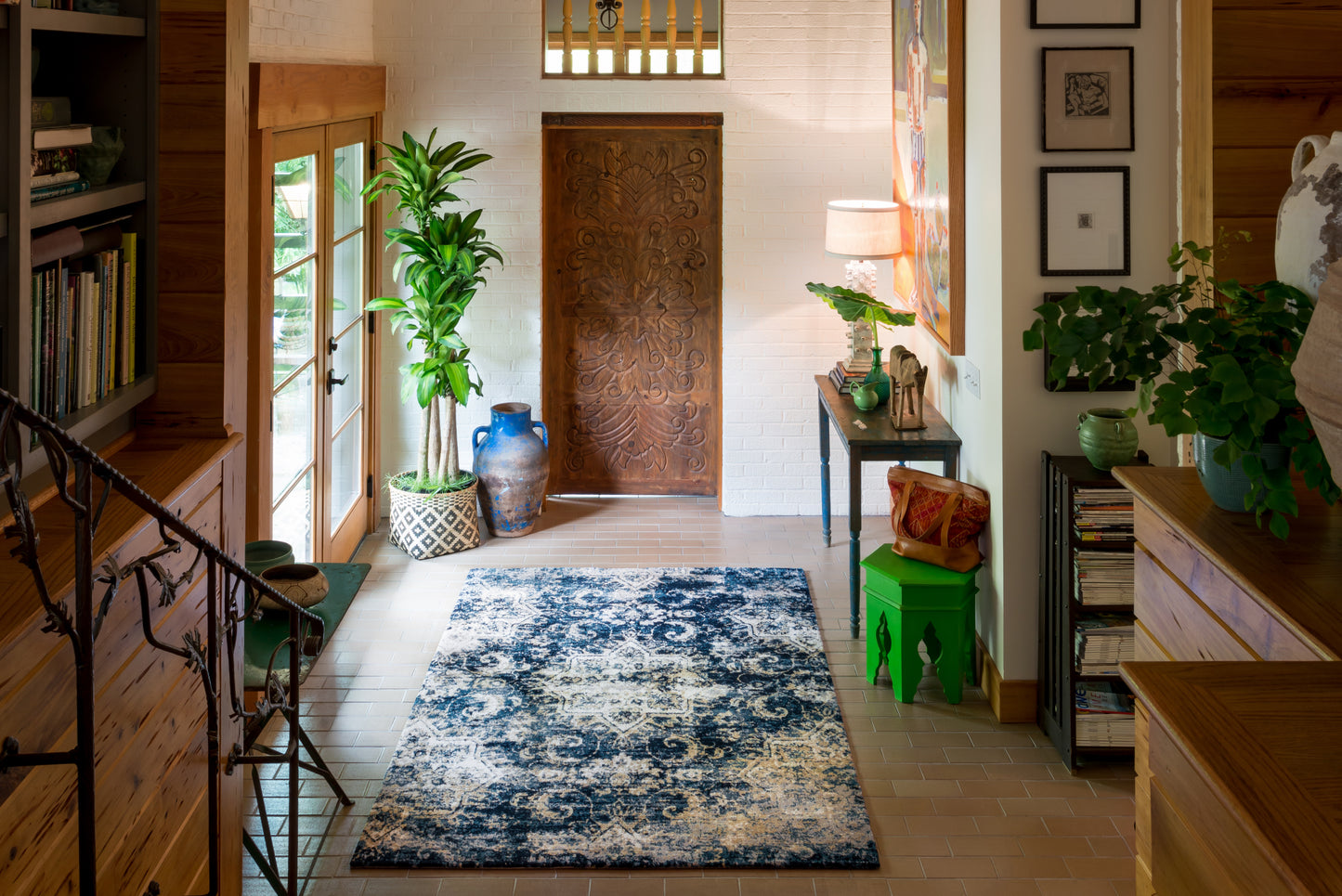 Loloi Torrance  Navy Ivory Transitional