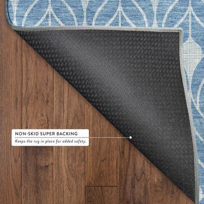 Dalyn Rugs The Reserve  Denim  Geometric