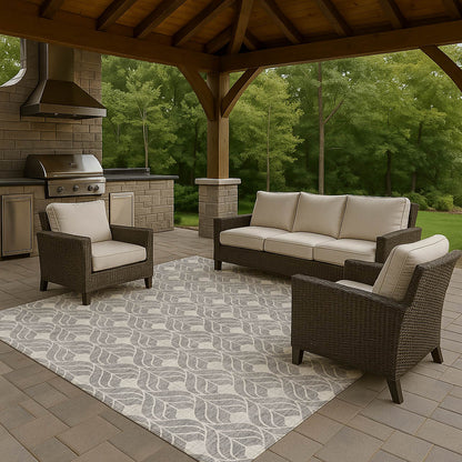 Dalyn Rugs The Reserve  Gray  Geometric