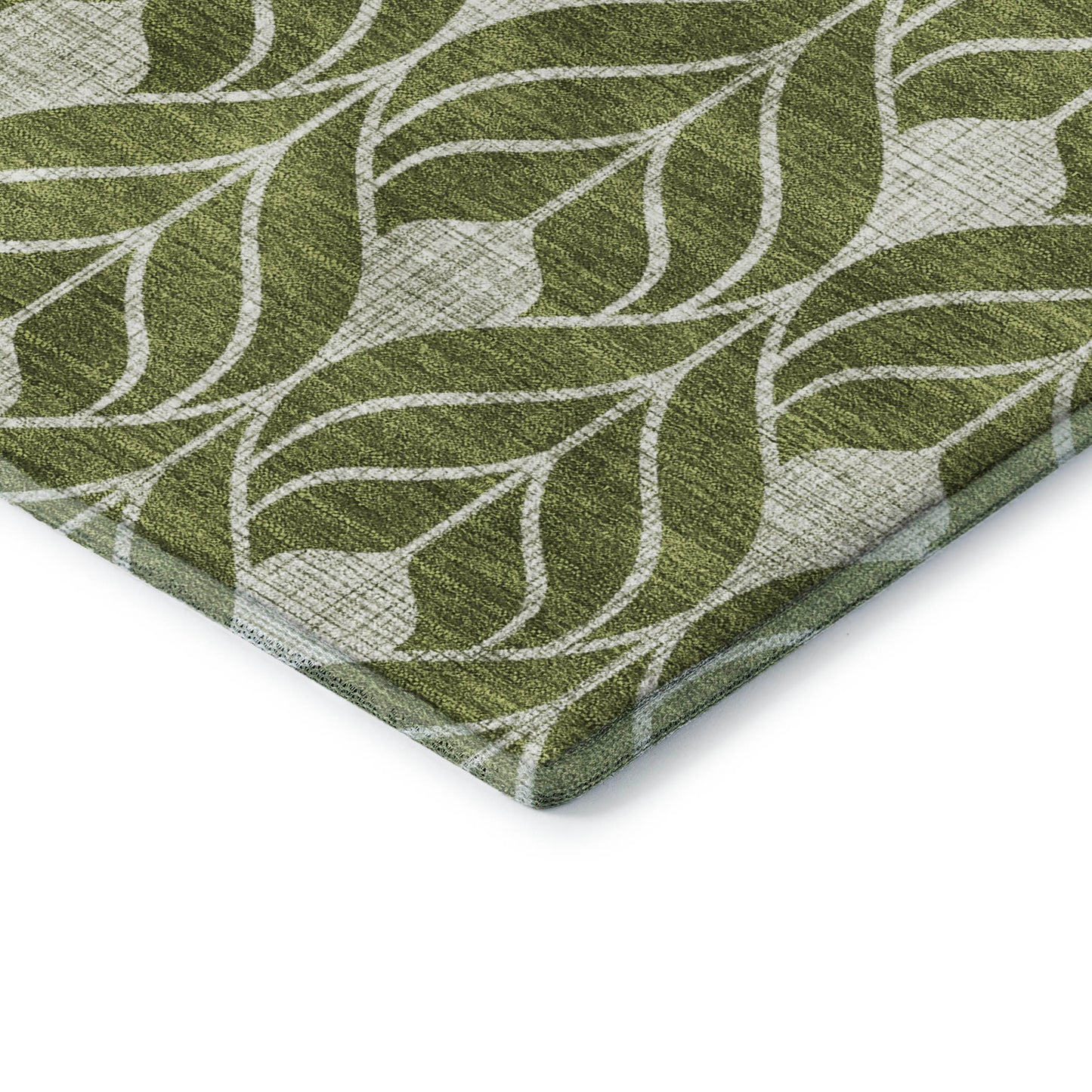 Dalyn Rugs The Reserve  Olive  Geometric