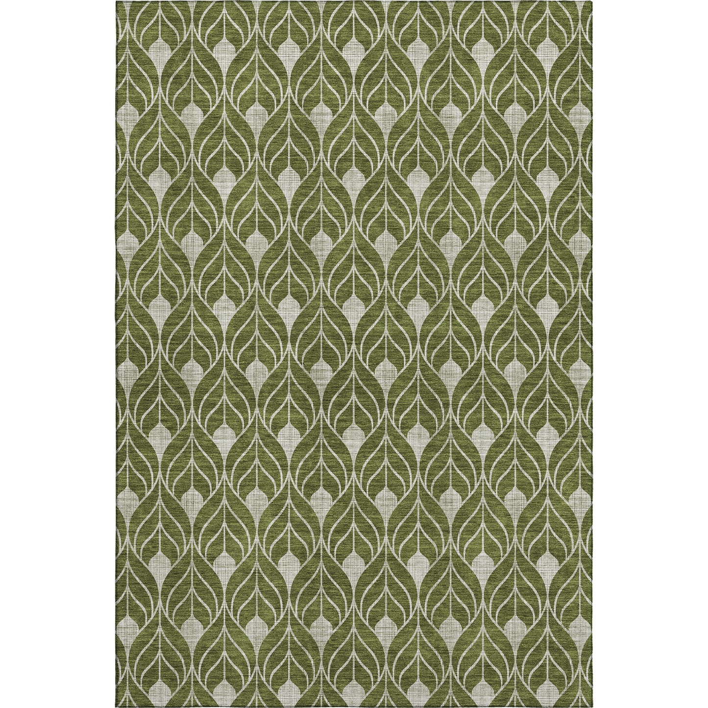 Dalyn Rugs The Reserve  Olive  Geometric