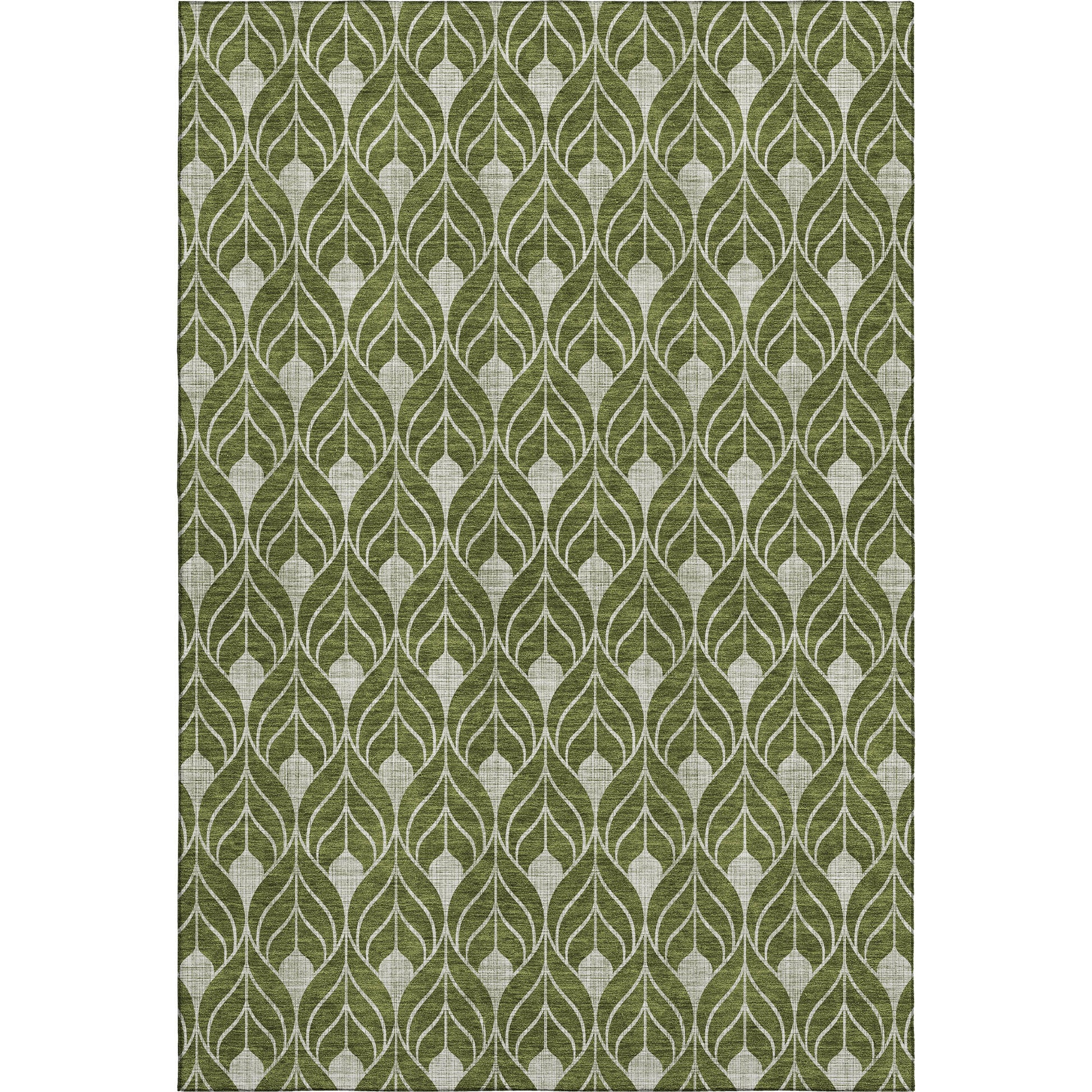 Dalyn Rugs The Reserve  Olive  Geometric