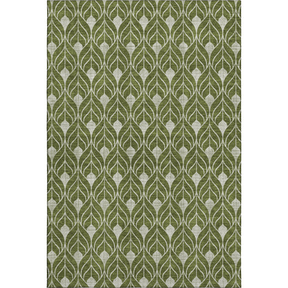 Dalyn Rugs The Reserve  Olive  Geometric