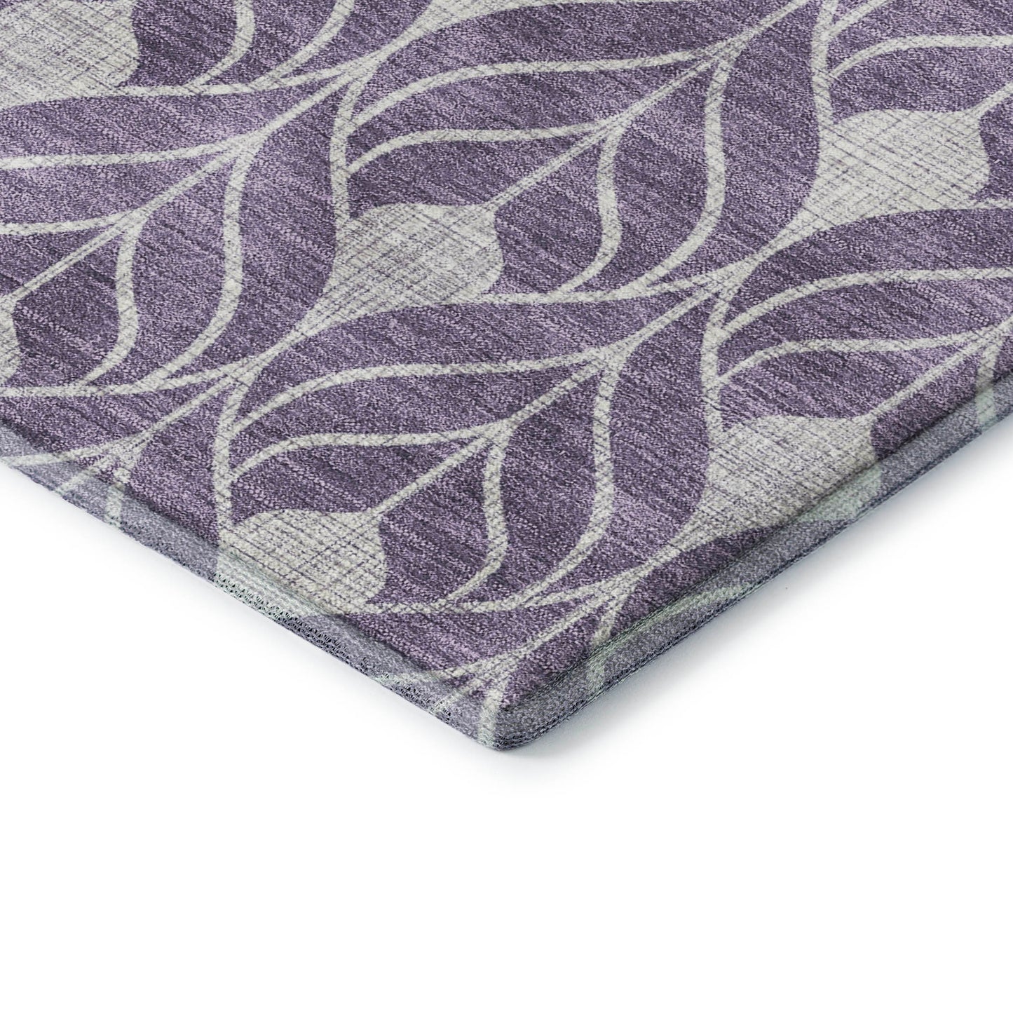 Dalyn Rugs The Reserve  Plum  Geometric