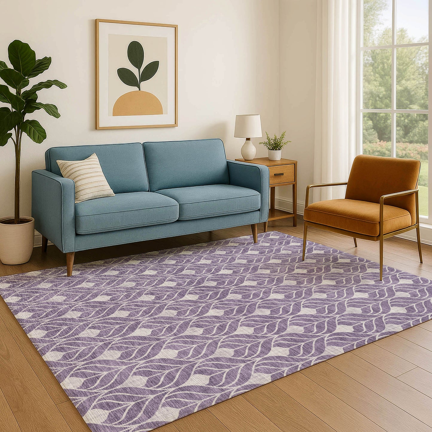 Dalyn Rugs The Reserve  Plum  Geometric