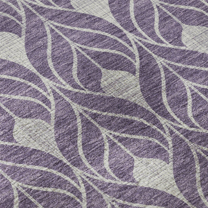 Dalyn Rugs The Reserve  Plum  Geometric