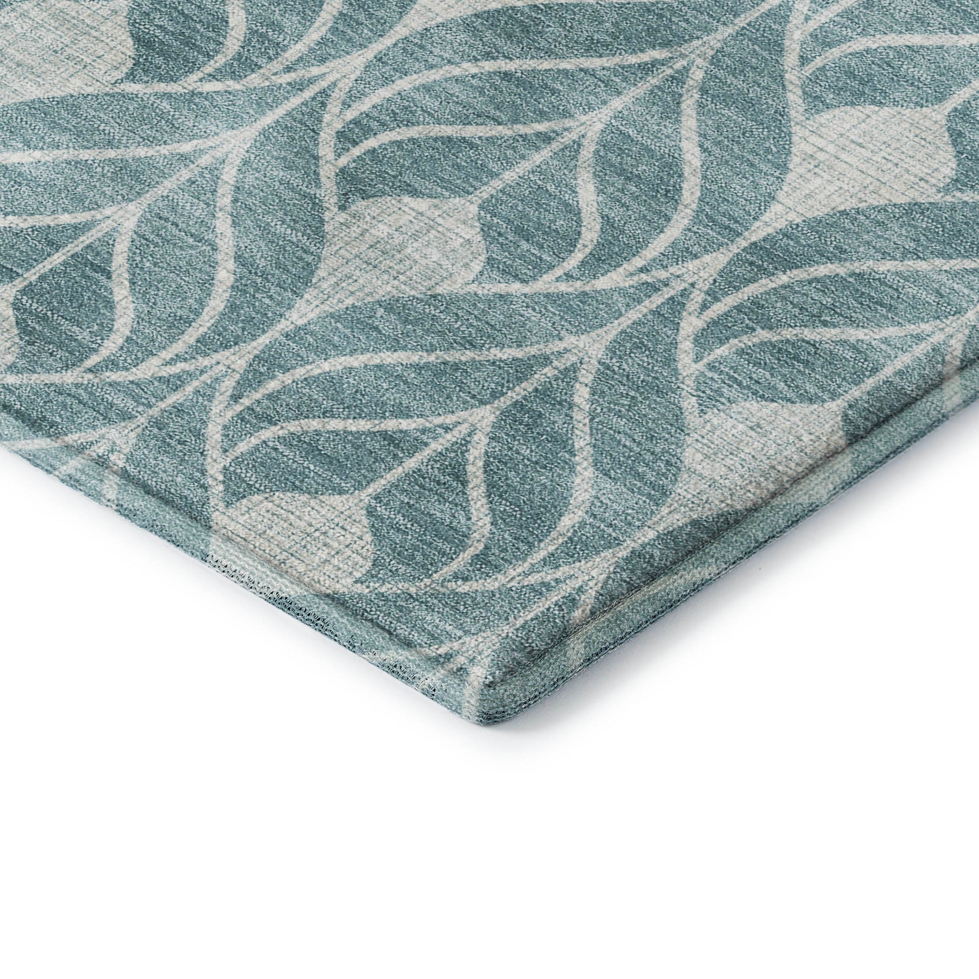 Dalyn Rugs The Reserve  Teal  Geometric