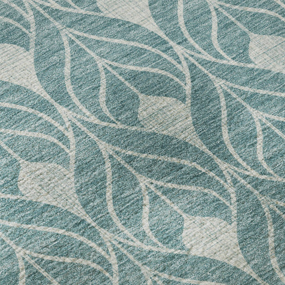Dalyn Rugs The Reserve  Teal  Geometric