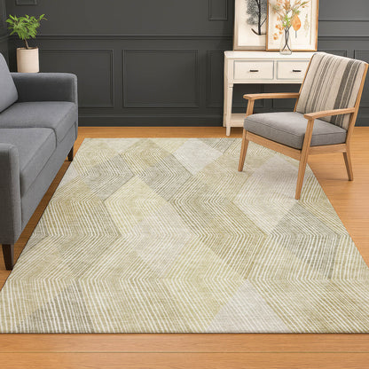 Dalyn Rugs The Reserve  Beige  Geometric