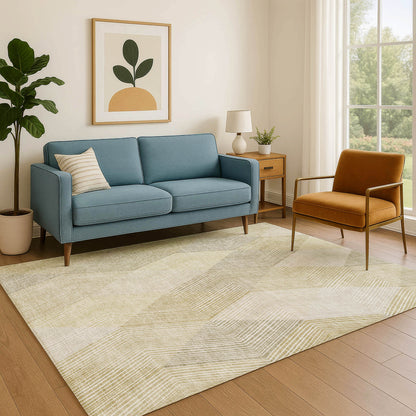 Dalyn Rugs The Reserve  Beige  Geometric