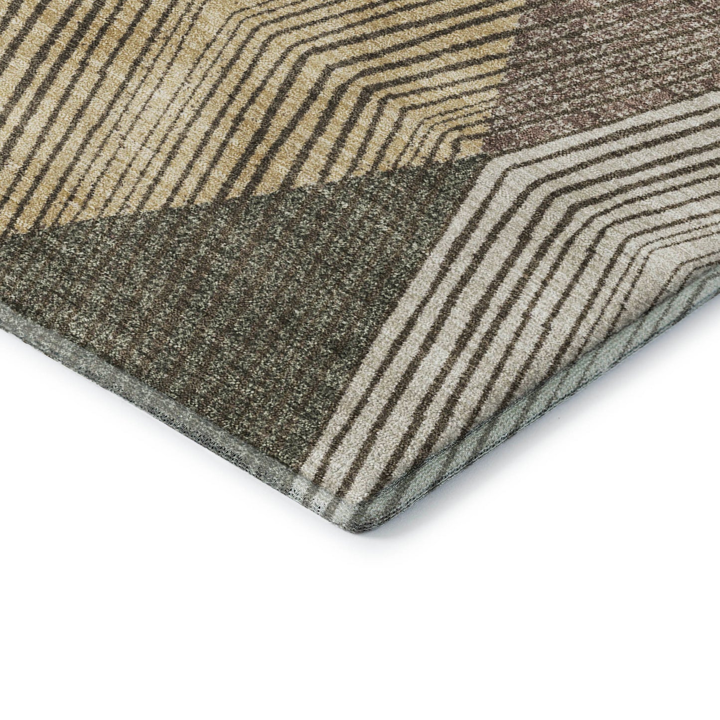 Dalyn Rugs The Reserve  Brown  Geometric