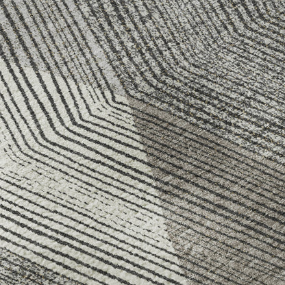 Dalyn Rugs The Reserve  Charcoal  Geometric