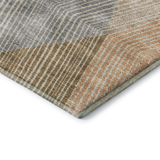 Dalyn Rugs The Reserve  Copper  Geometric