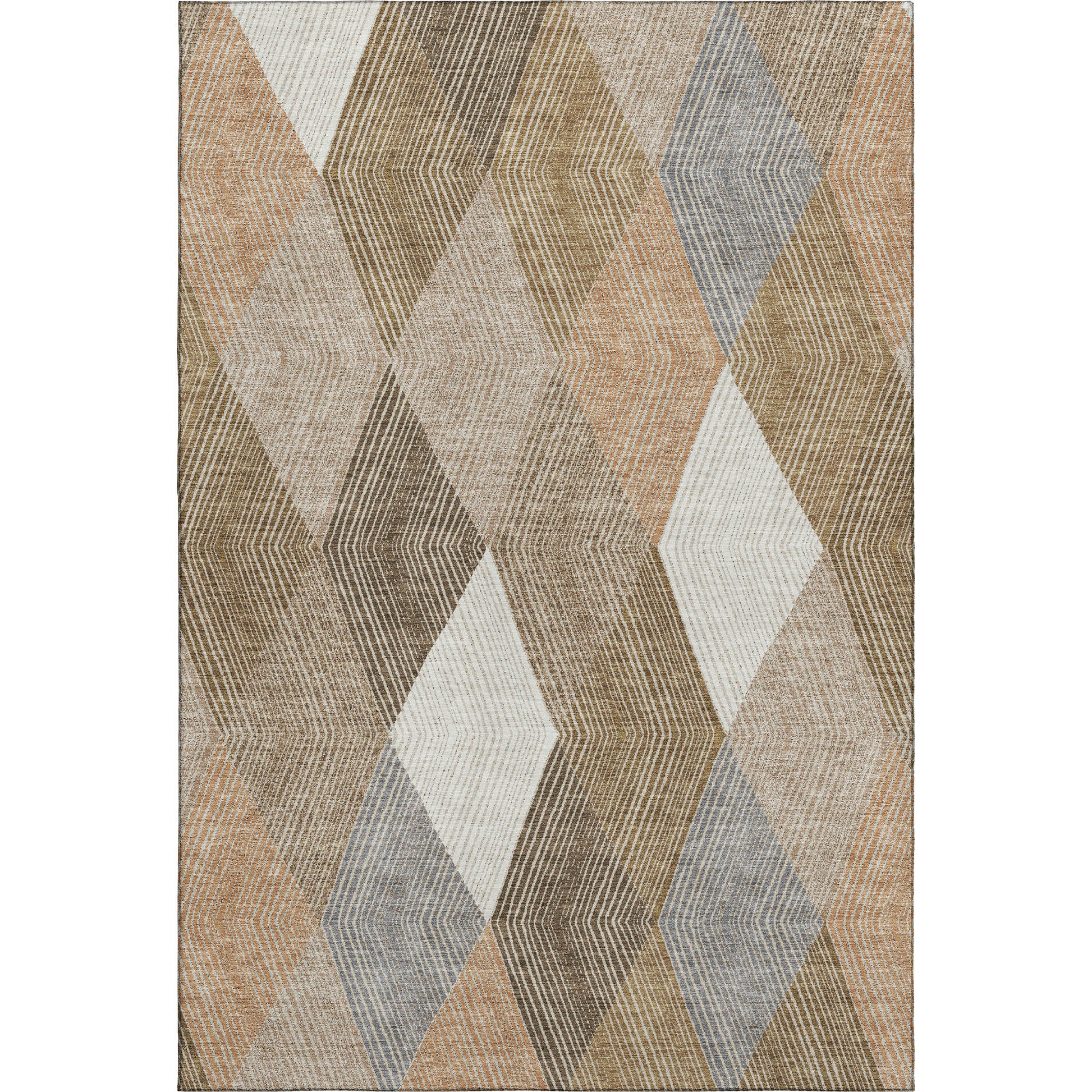 Dalyn Rugs The Reserve  Copper  Geometric
