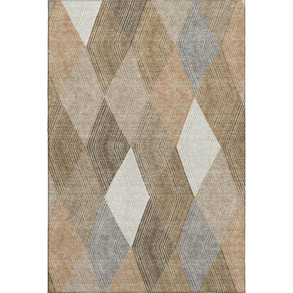 Dalyn Rugs The Reserve  Copper  Geometric