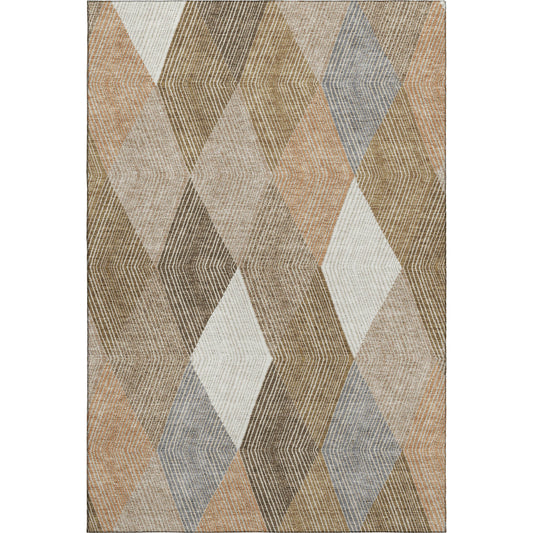Dalyn Rugs The Reserve  Copper  Geometric