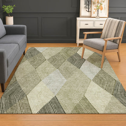 Dalyn Rugs The Reserve  Fern  Geometric