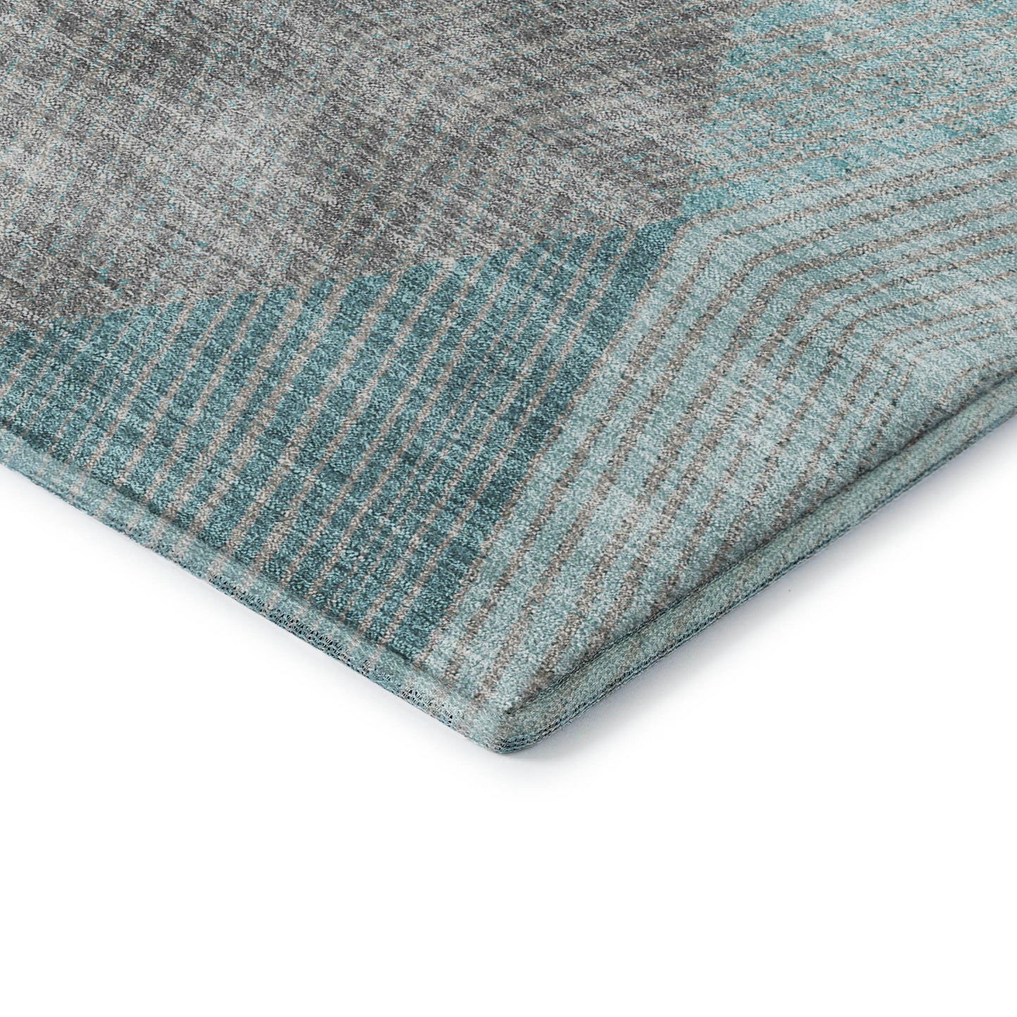 Dalyn Rugs The Reserve  Turquoise  Geometric